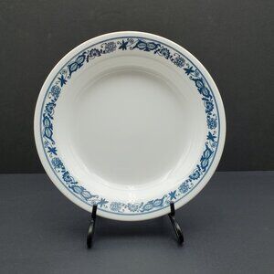 Corelle Old Town Blue Rim Soup Bowl Corning Blue Onion Rimmed Pasta Salad Bowl
